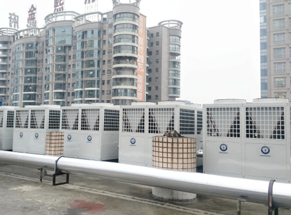 贵州贵龙饭店空气能热泵工程